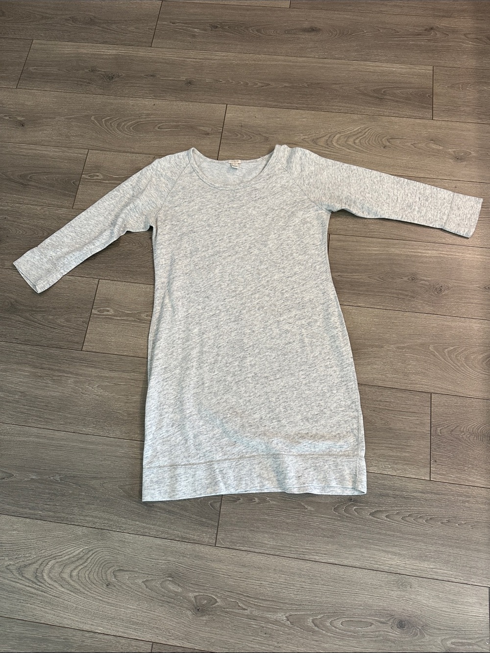 J. Crew Heather Gray Knit Top
